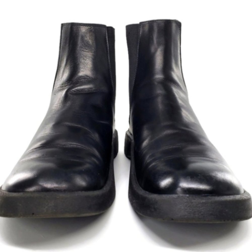 Bally Sesvenna Black Leather Pull-On Comfort Chelsea Boots - Picture 6 of 13